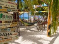 Mambo beach bar Royalty Free Stock Photo