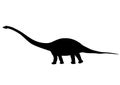 Mamenchisaurus silhouette