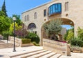 Mamilla Kfar David neighbourhood in Jerusalem. Royalty Free Stock Photo