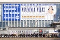 Mamma Mia advert, Ostend, Beglium