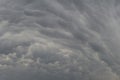 Mammatus Clouds Cumulonimbus Royalty Free Stock Photo