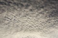 Mammatus clouds covered the sky Royalty Free Stock Photo