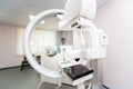 Mammography test at the hospital. Medical equipment Royalty Free Stock Photo