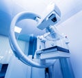 Mammography test at the hospital. Medical equipment Royalty Free Stock Photo