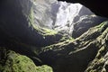 Mammoth Cave on the Crimean Peninsula Royalty Free Stock Photo