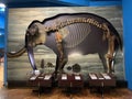 Mammoth at the the Central State Museum of Kazakhstan, Almaty, Kazakhstan