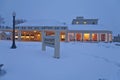 Mammoth Hot Springs Hotel, Winter, Yellowstone NP