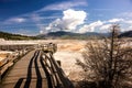 Mammoth Hot Springs terrace