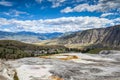 Mammoth Hot Springs, Yellowstone National Park Royalty Free Stock Photo