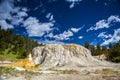 Mammoth Hot Springs, Yellowstone National Park Royalty Free Stock Photo