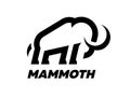 Mammoth line logo design template. Vector illustration. Royalty Free Stock Photo