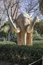 Mammoth. The mammoth of the Ciutadella park, in Barcelona
