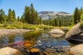 Mammoth Peak from Dana Fork Royalty Free Stock Photo