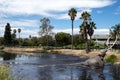 Mammoth sculpture at the La Brea Tar Pits