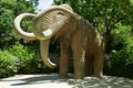 Mammoth sculpture at Parc de la Ciutadella in Barcelona, Spain