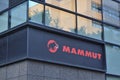 MAMMUT store sign in Yokohama Royalty Free Stock Photo