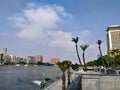 Mamsha Ahl Misr and River Nile Royalty Free Stock Photo