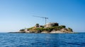 Mamula fortress in Montenegro