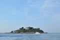 Mamula island in the Adriatic sea