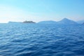 Mamula Island in Adriatic Sea