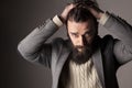 Man with beard Royalty Free Stock Photo