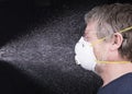 Man Being Subjected to a Sneeze