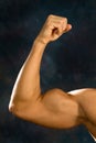 Man Biceps Muscles