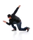 Man Breakdancing