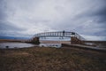 Man on a bridge Royalty Free Stock Photo