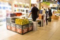 Man browsing in an alcohol shop