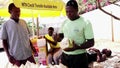 Man buys fruits on a street- GHANA Accra