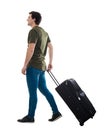 Man carry luggage Royalty Free Stock Photo