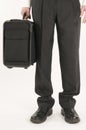 Man carrying suitcase Royalty Free Stock Photo