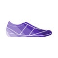 Man Casual Shoe Icon Royalty Free Stock Photo