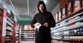 Man Caught Shoplifting Merchandise Royalty Free Stock Photo