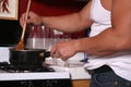 Man Cooking Royalty Free Stock Photo