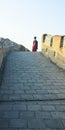 A man in the costume of a medieval Chinese official