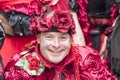 Man costumed at carnival Zurich