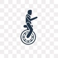Man Cycling vector icon isolated on transparent background, Man Royalty Free Stock Photo