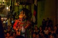 Man dancer in traditional costume at a kecak fire dance, Ubud, Bali, Indonesia Royalty Free Stock Photo