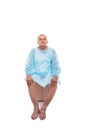 Man with a diagnosis of polyarthritis. Royalty Free Stock Photo
