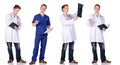 Man doctor group Royalty Free Stock Photo