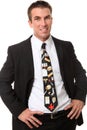 Man Doctor with Medical Themed Tie Royalty Free Stock Photo
