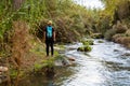 Man doing hiking