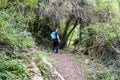 Man doing hiking