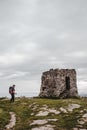 Man doing hiking