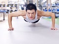 Man doing push-ups Royalty Free Stock Photo