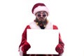 Man dressed as Santa Claus Royalty Free Stock Photo