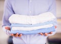 Man in dressing room Royalty Free Stock Photo