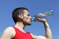 Man drinking water Royalty Free Stock Photo